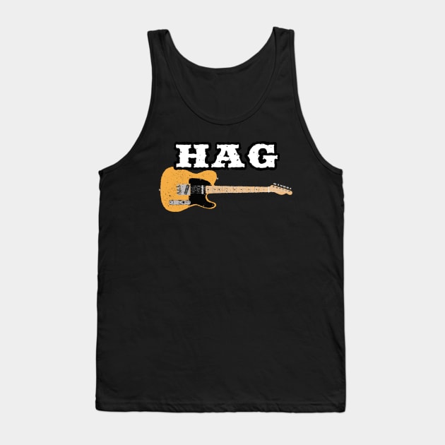 Merle Haggard "HAG" Telecaster Tank Top by Daniel Cash Guitar